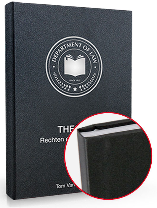 Abschlussarbeit Hardcover Symbolbild Hardcover